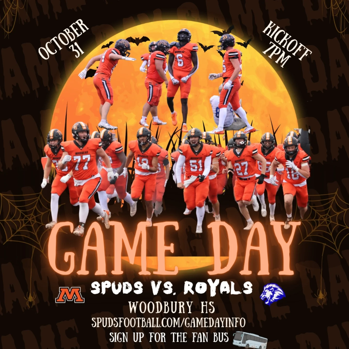 🏈 It’s Game Day, Spuds! 🔥 Round... - Moorhead Spud Football | Facebook