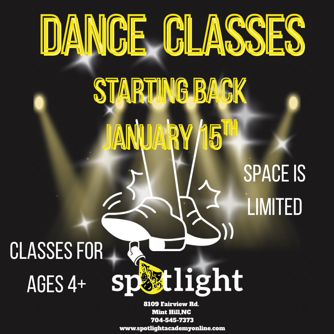 DANCE CLASSES ARE... - Spotlight Performing Arts Academy | Facebook