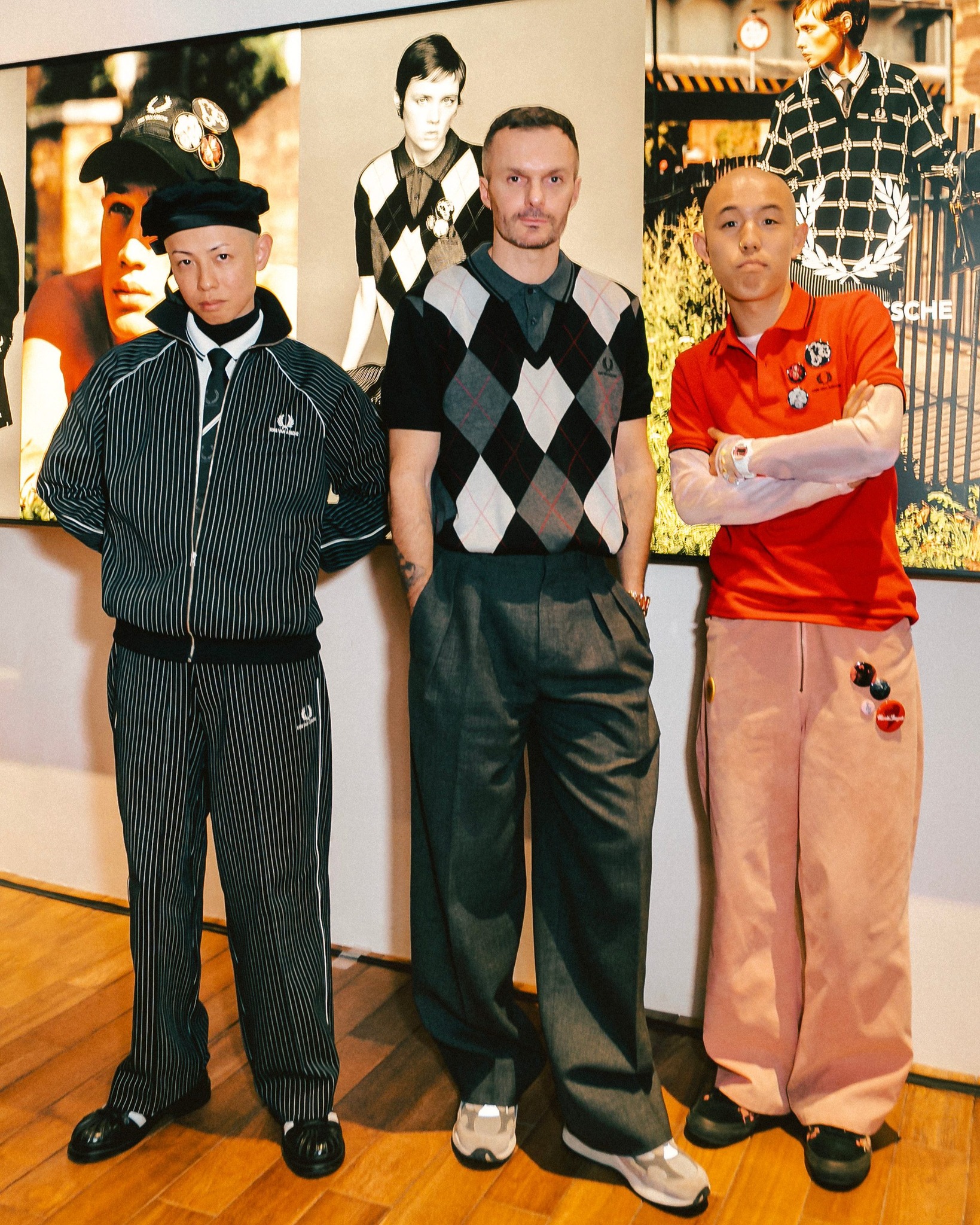 kris_van_assche with @stylist_teppei and @tzk4000 at our Tokyo