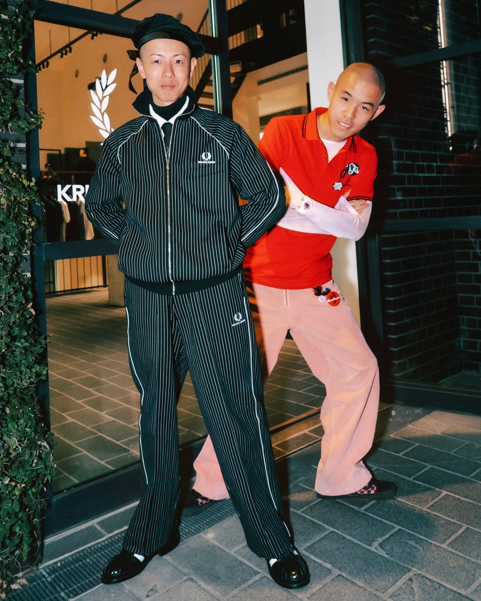 kris_van_assche with @stylist_teppei and @tzk4000 at our Tokyo