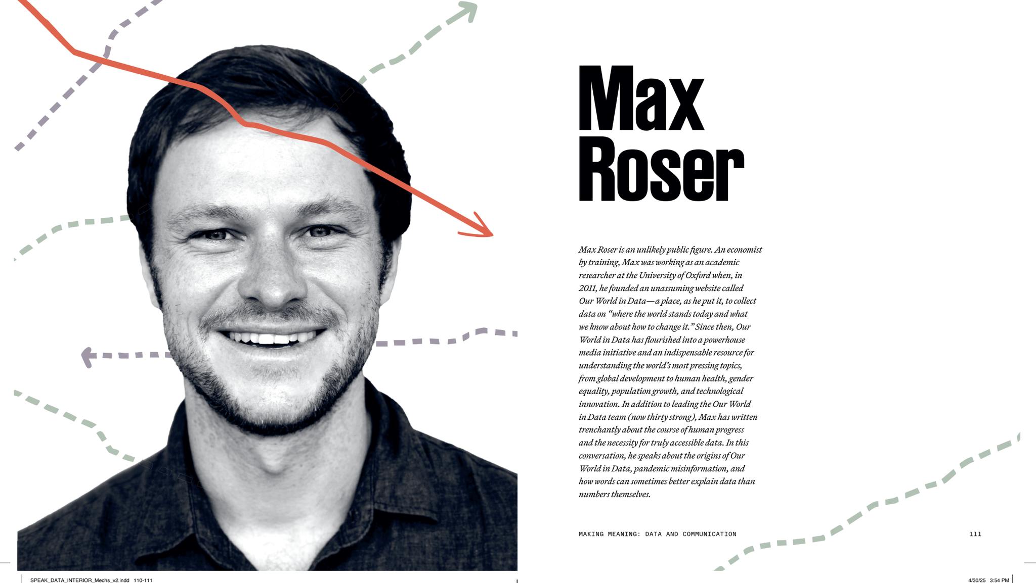 Check out our founder Max Roser’s... - Our World in Data | Facebook