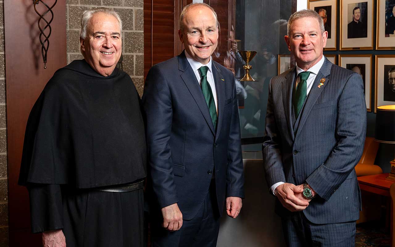 Villanova's ties to Ireland span centuries of shared history