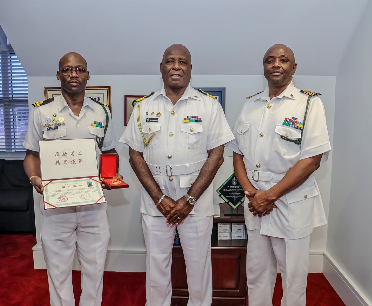 RBDF OFFICER COMPLETES COMMUNICATIONS COURSE IN THE PEOPLE'S