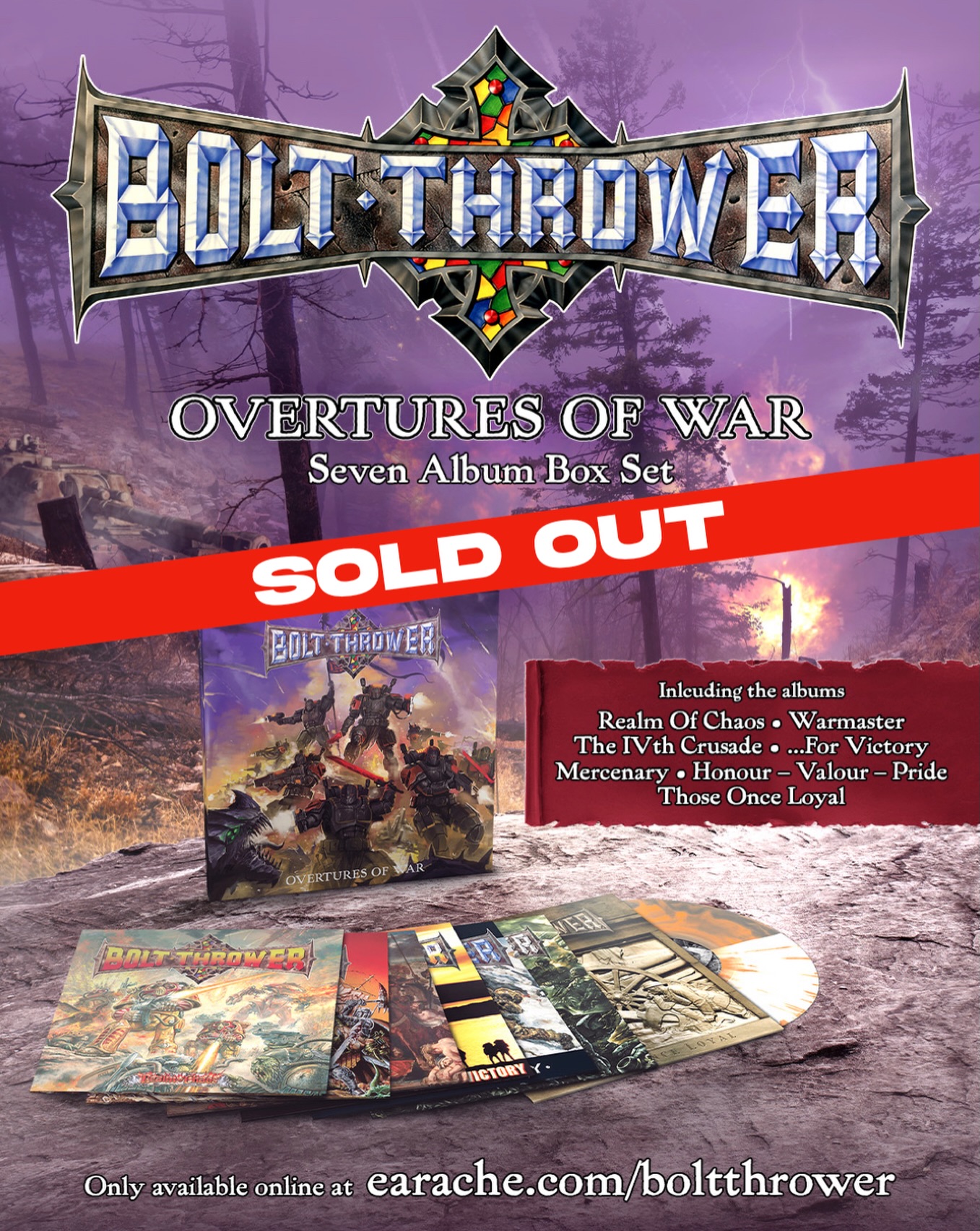 We knew you'd do it!💪 1,000 Bolt Thrower box sets sold out in the
