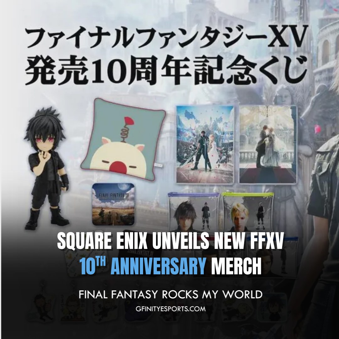 Square Enix has unveiled a new wave of Final Fantasy XV merch in