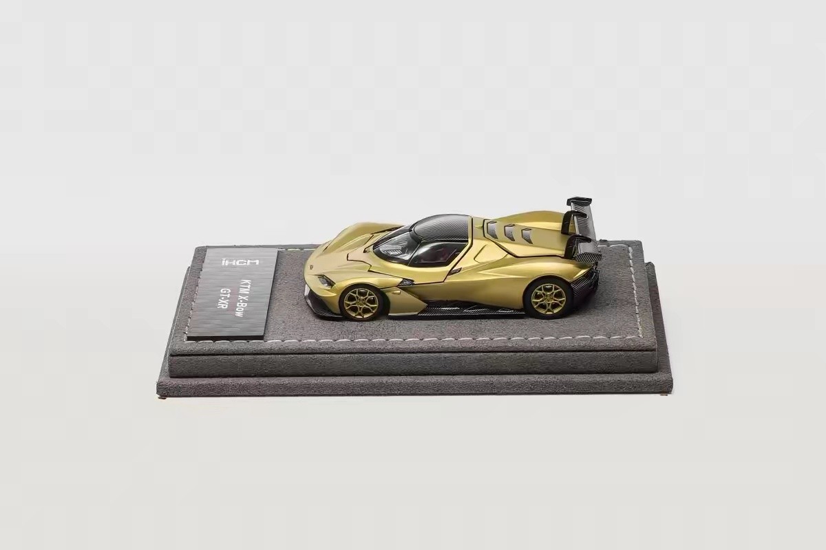 iHCM 1:64 KTM X-BOW GT-XR Bronze matte Gold alloy full-open model