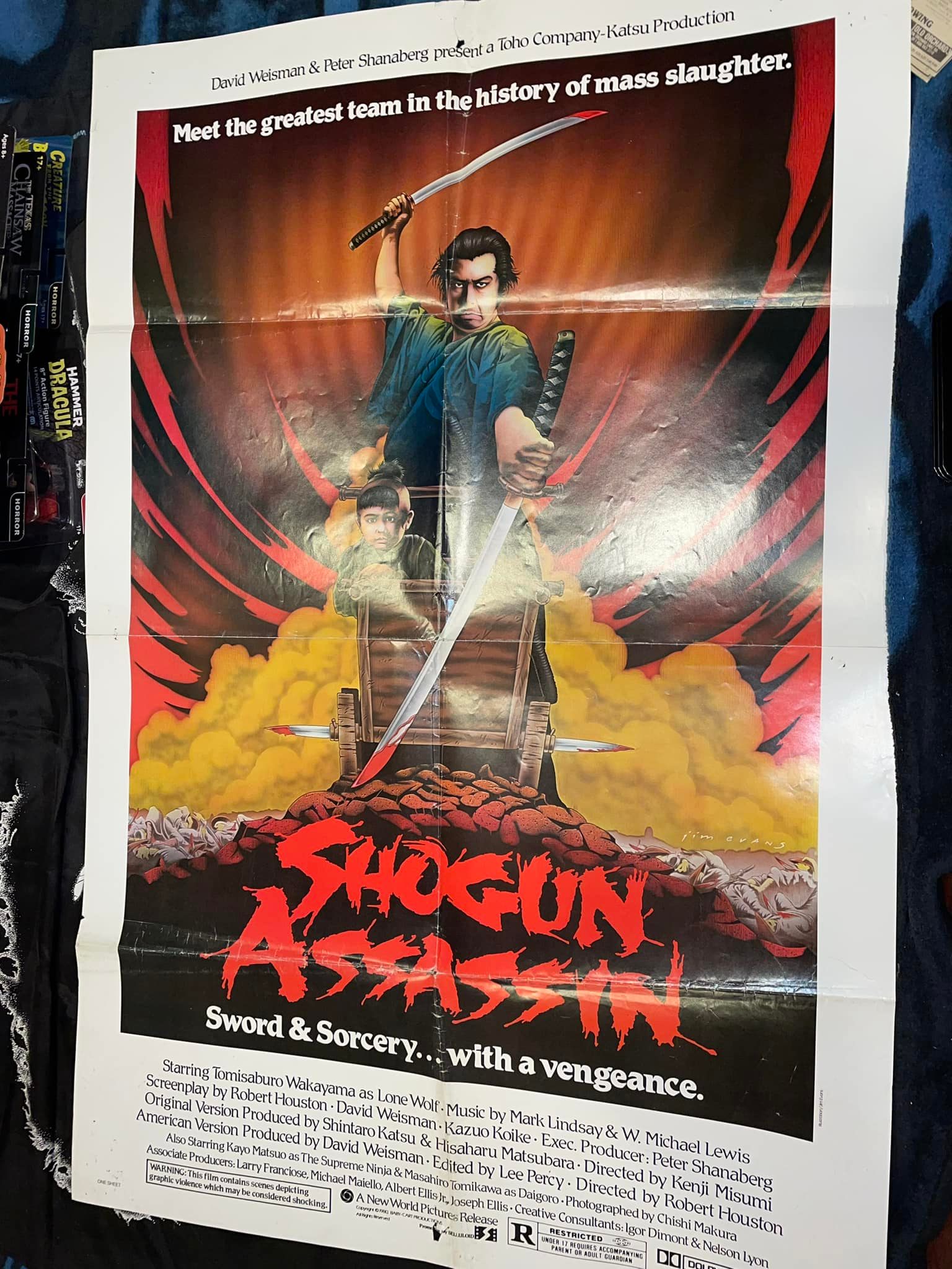 Original Japanese Mini Poster for The Shadow (1994) for Sale