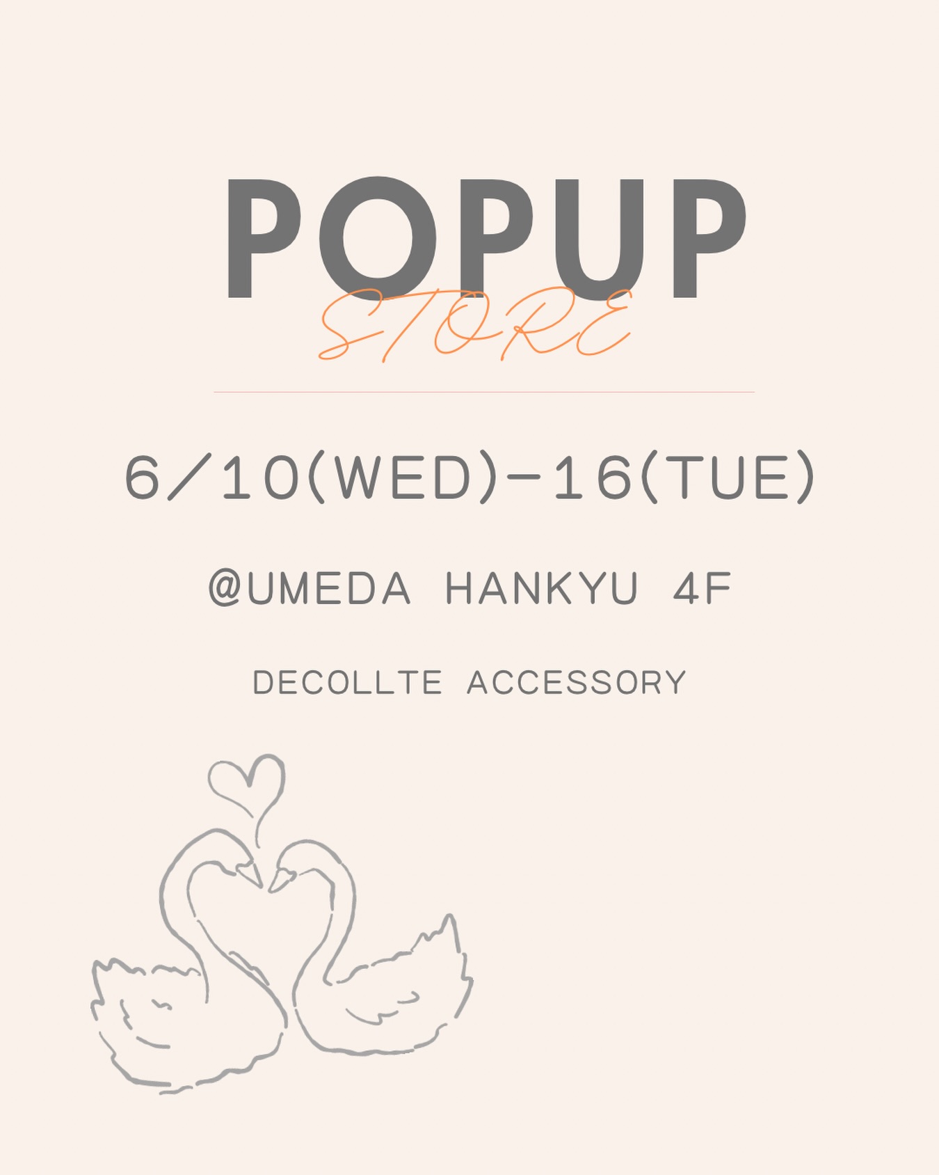 Decollte Accessory airy poncho blouson