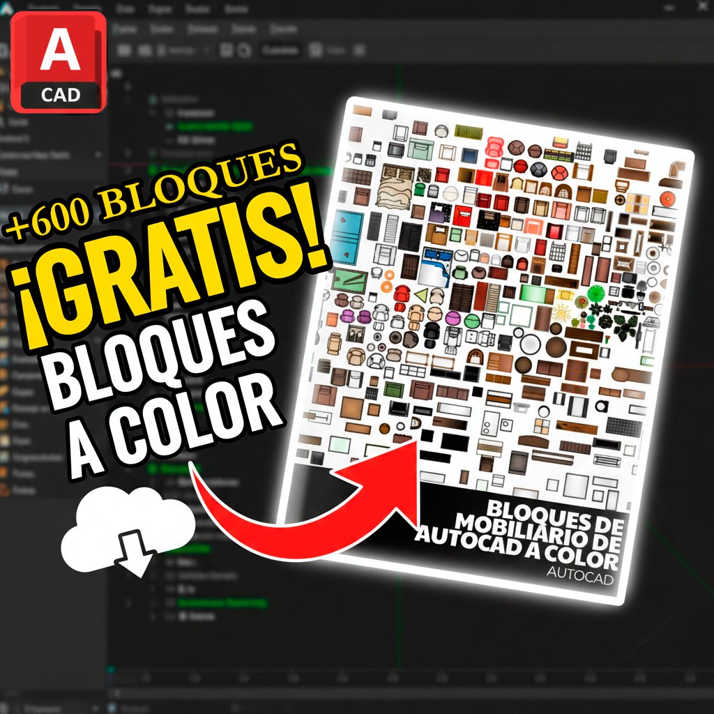 Arquitectura - DESCARGA GRATIS BLOQUES DE MOBILIARIO DE AUTOCAD A COLOR ...