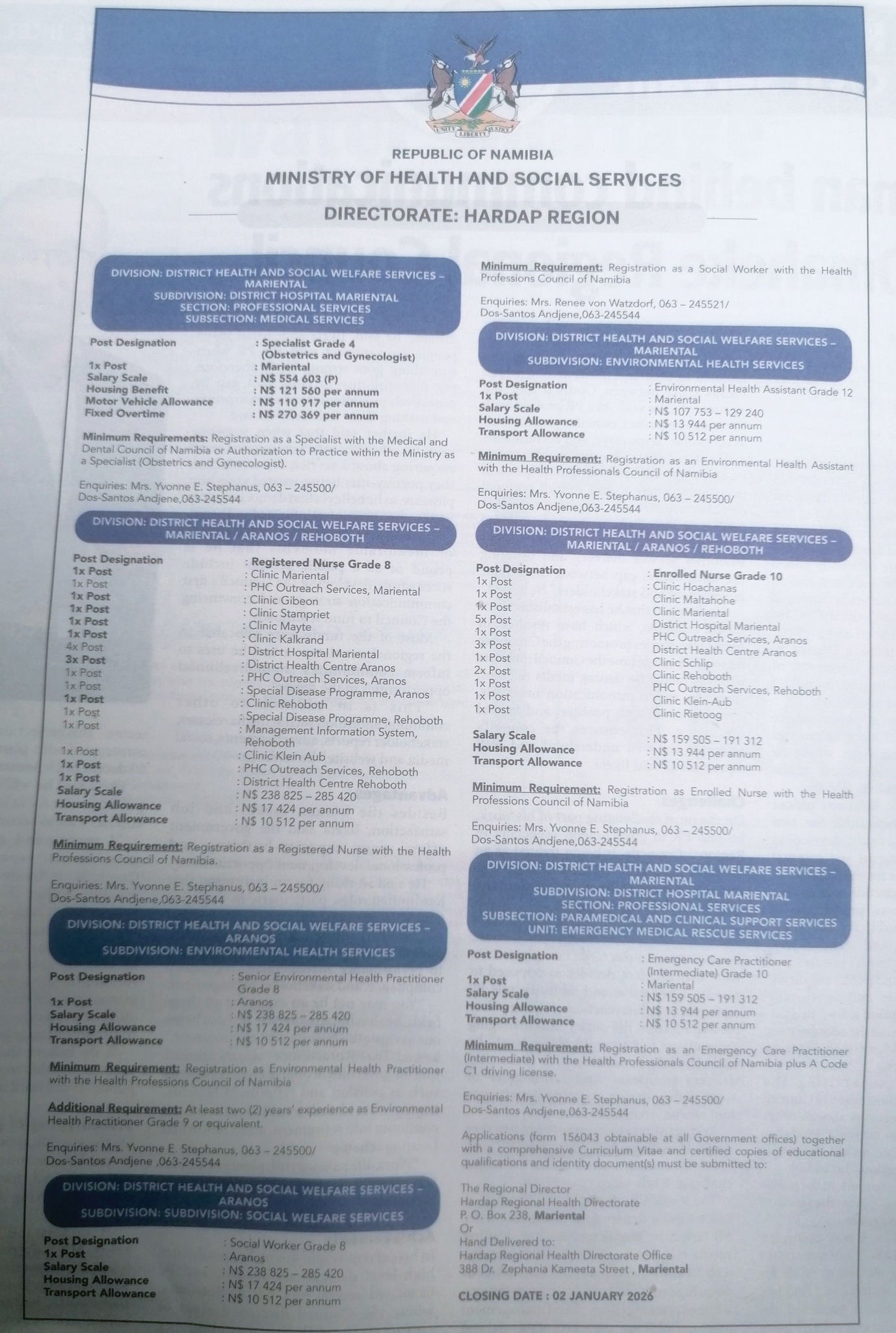 Nam Vacancies by SEBBY added a... - Nam Vacancies by SEBBY