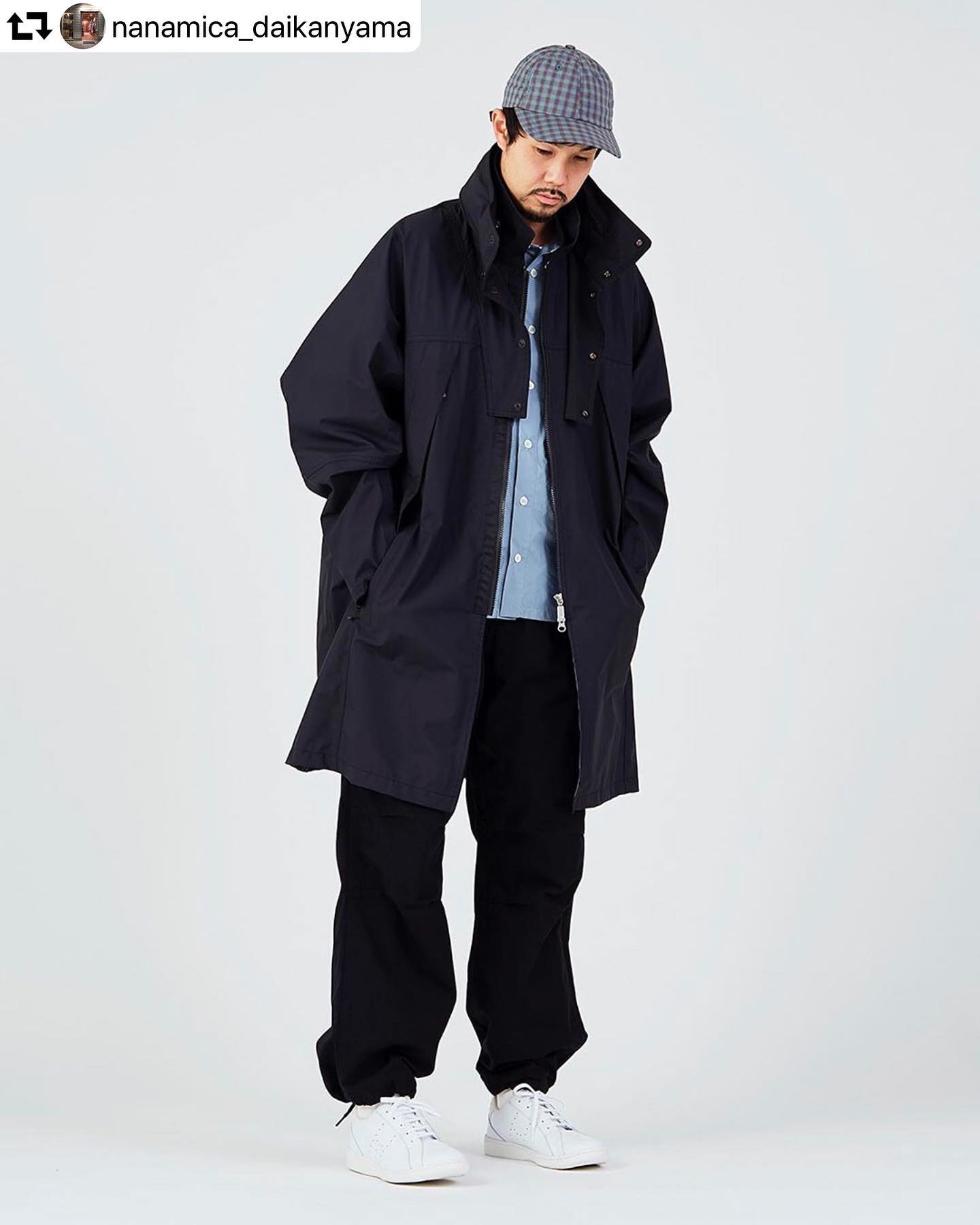 repost @nanamica_daikanyama ・・・ GORE-TEX フィールドコートと 
