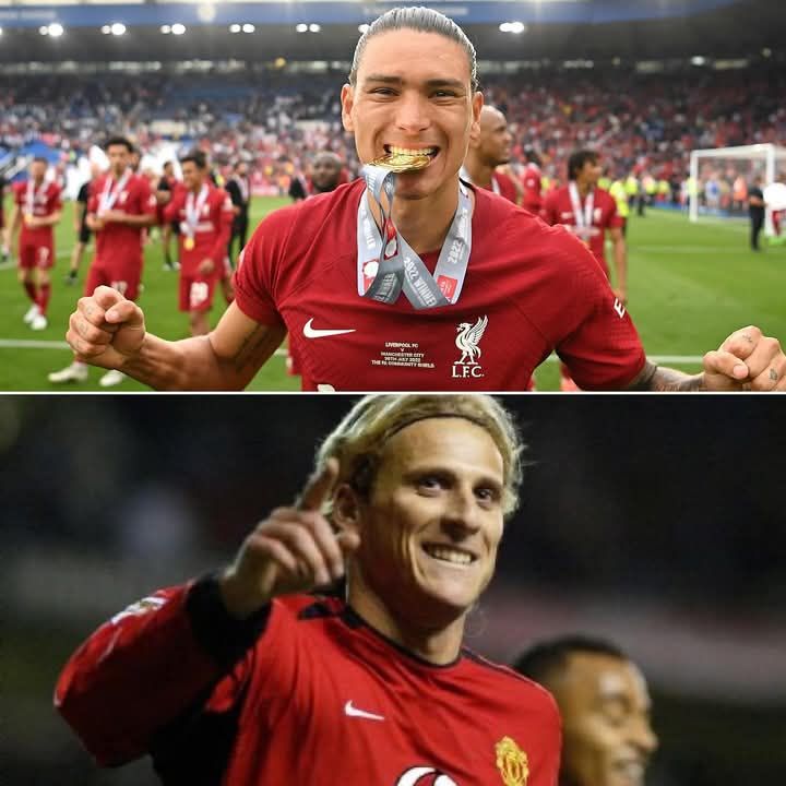 Uruguayos - ¡URUGUAYOS! 🇺🇾 Diego Forlán (2003) con Manchester United y ...