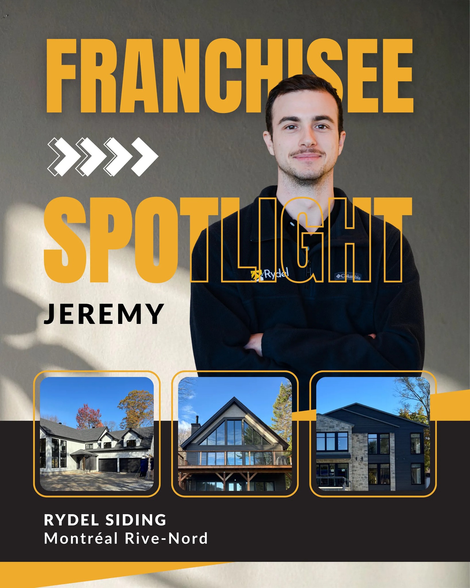 Franchisee Spotlight: Jeremy ... - Rydel Roofing & Siding | Facebook