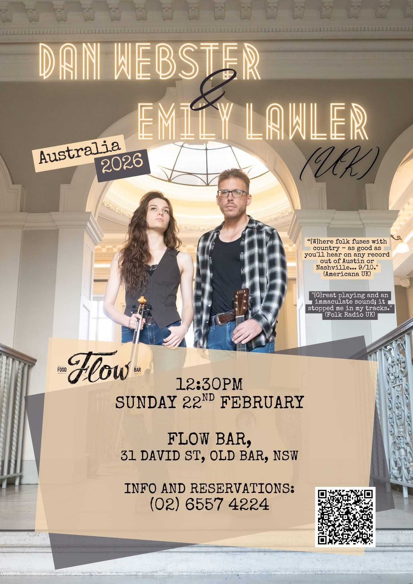 Flow Bar - ‼️ARTIST SPOTLIGHT‼️ Dan Webster and Emily... | Facebook