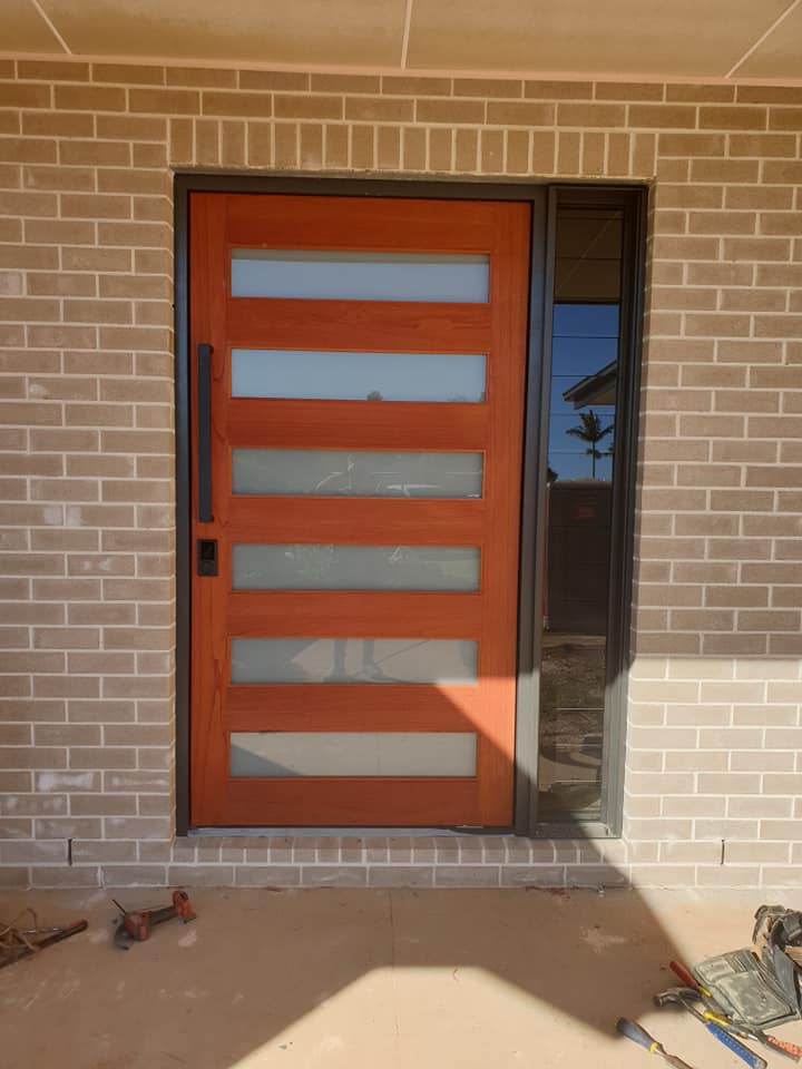 Danic Building - The front door and all of its components...