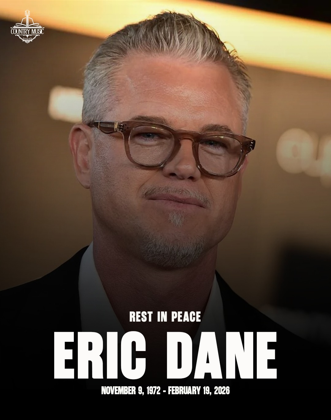 Country - Actor Eric Dane, best known for his starring role in the long ...