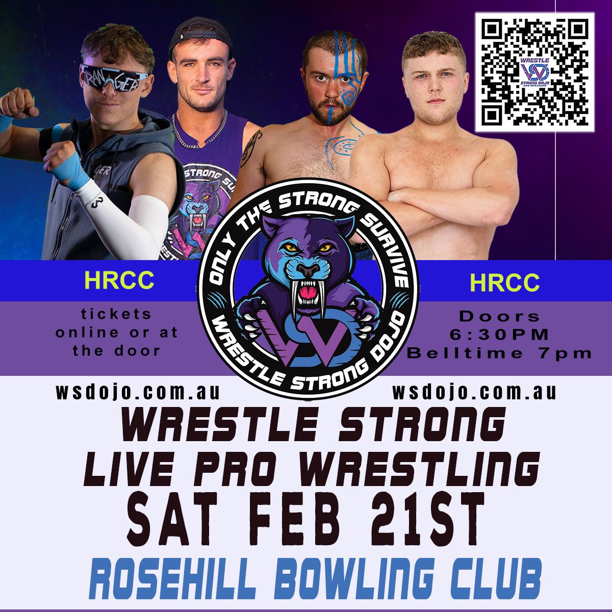Wrestle - First three rows are sold out. Lots of general admission ...