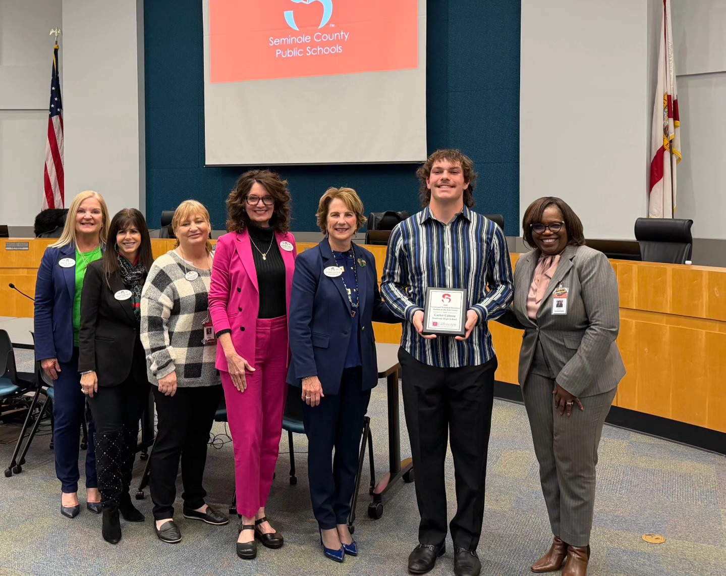 Seminole - Carter Caissie SHS CTE Student of the Year. | Facebook