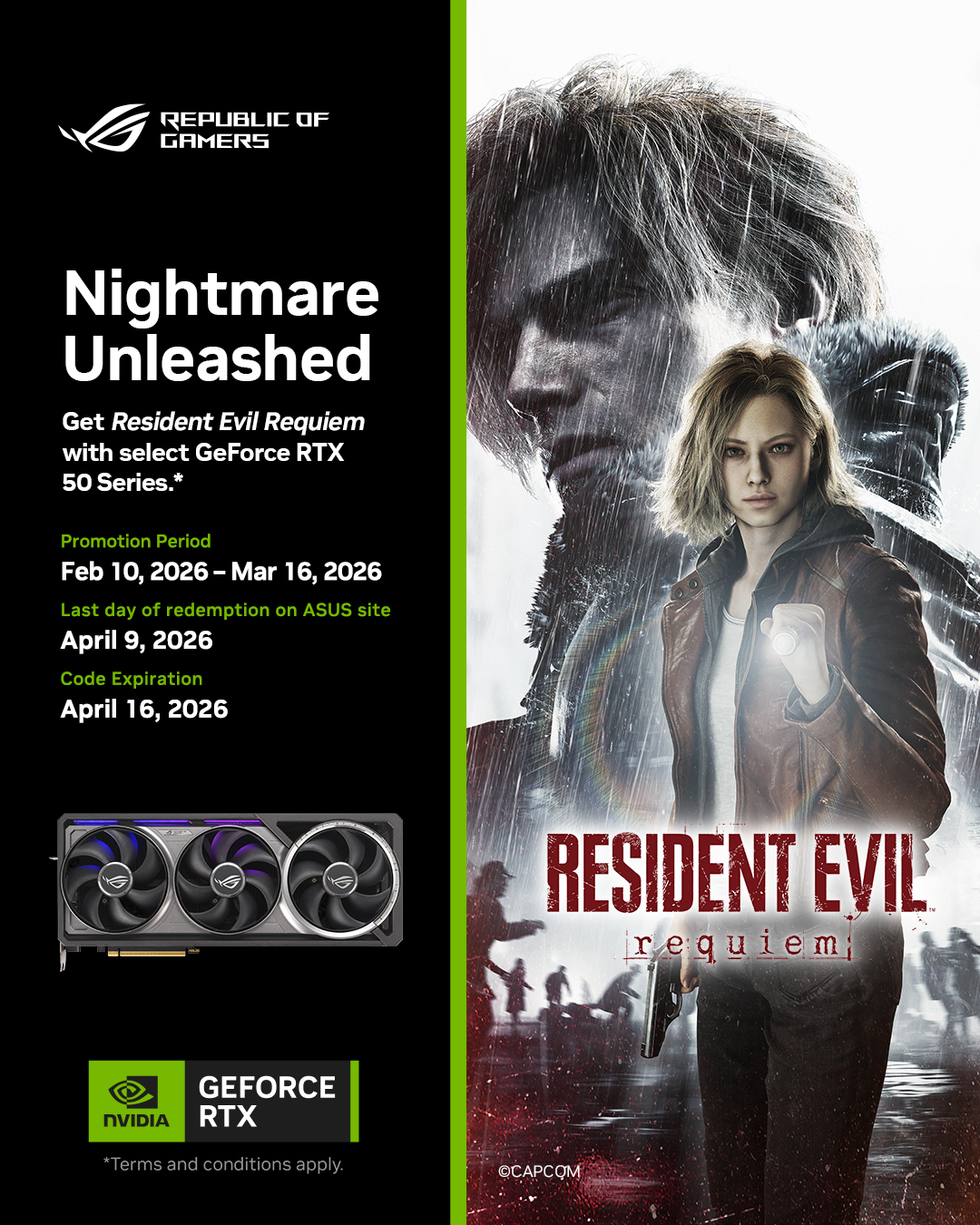 Gaming - Experience Resident Evil Requiem on ASUS & ROG GeForce RTX™ 50 ...