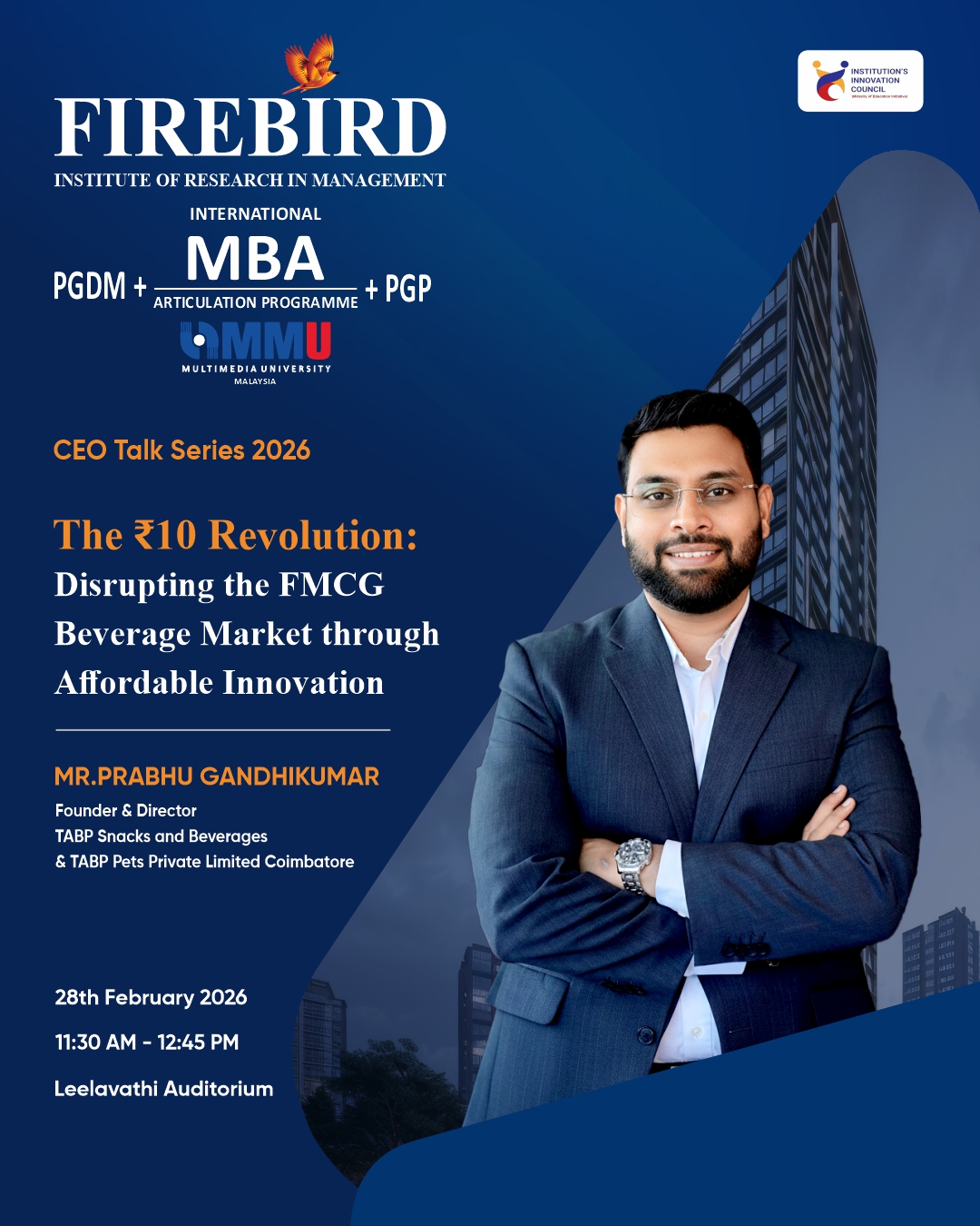 Firebird - Firebird Institute of Research in Management is delighted to ...