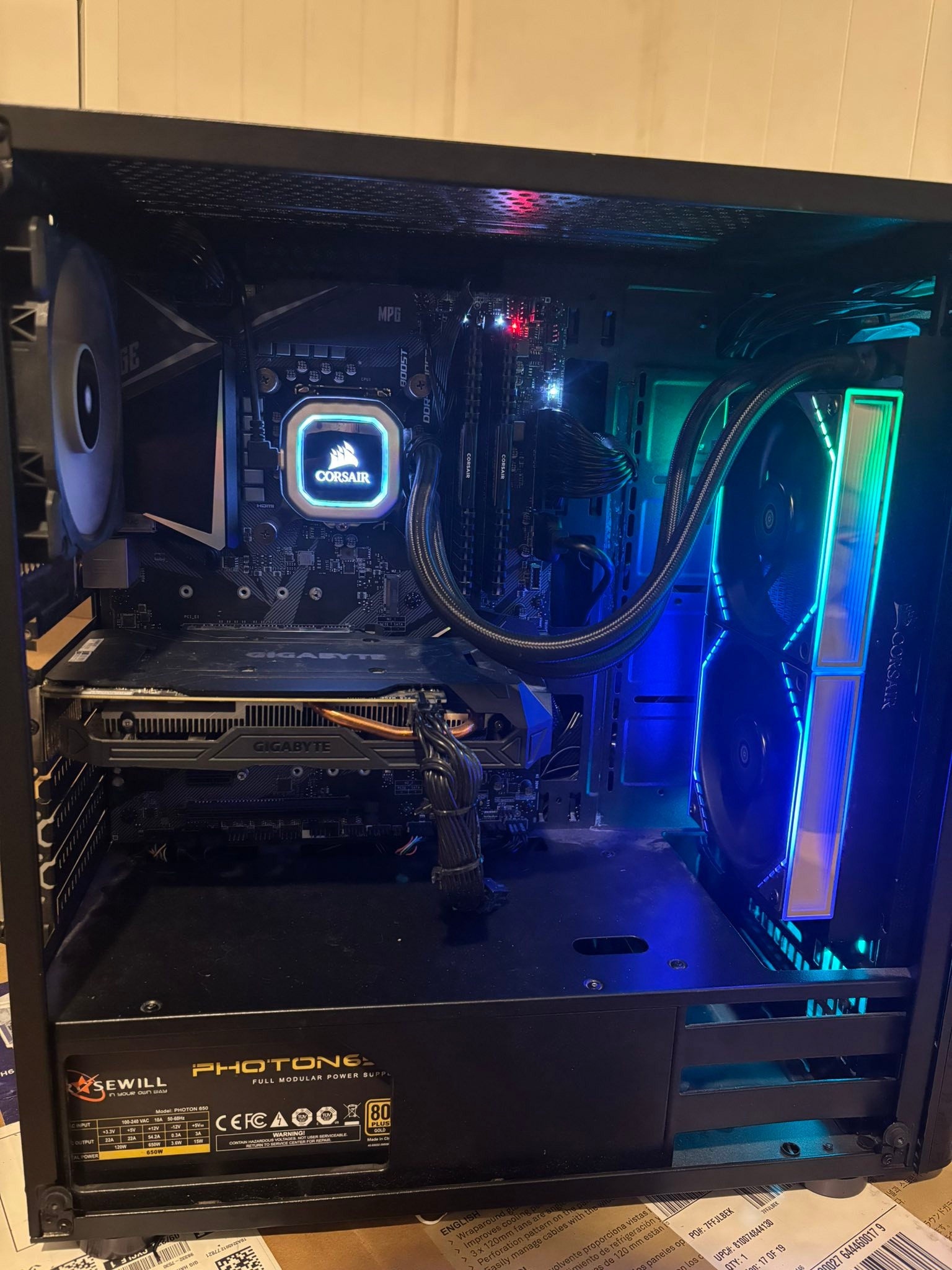 Upgrading my first gaming PC with Intel i5 9600k and RTX 2070