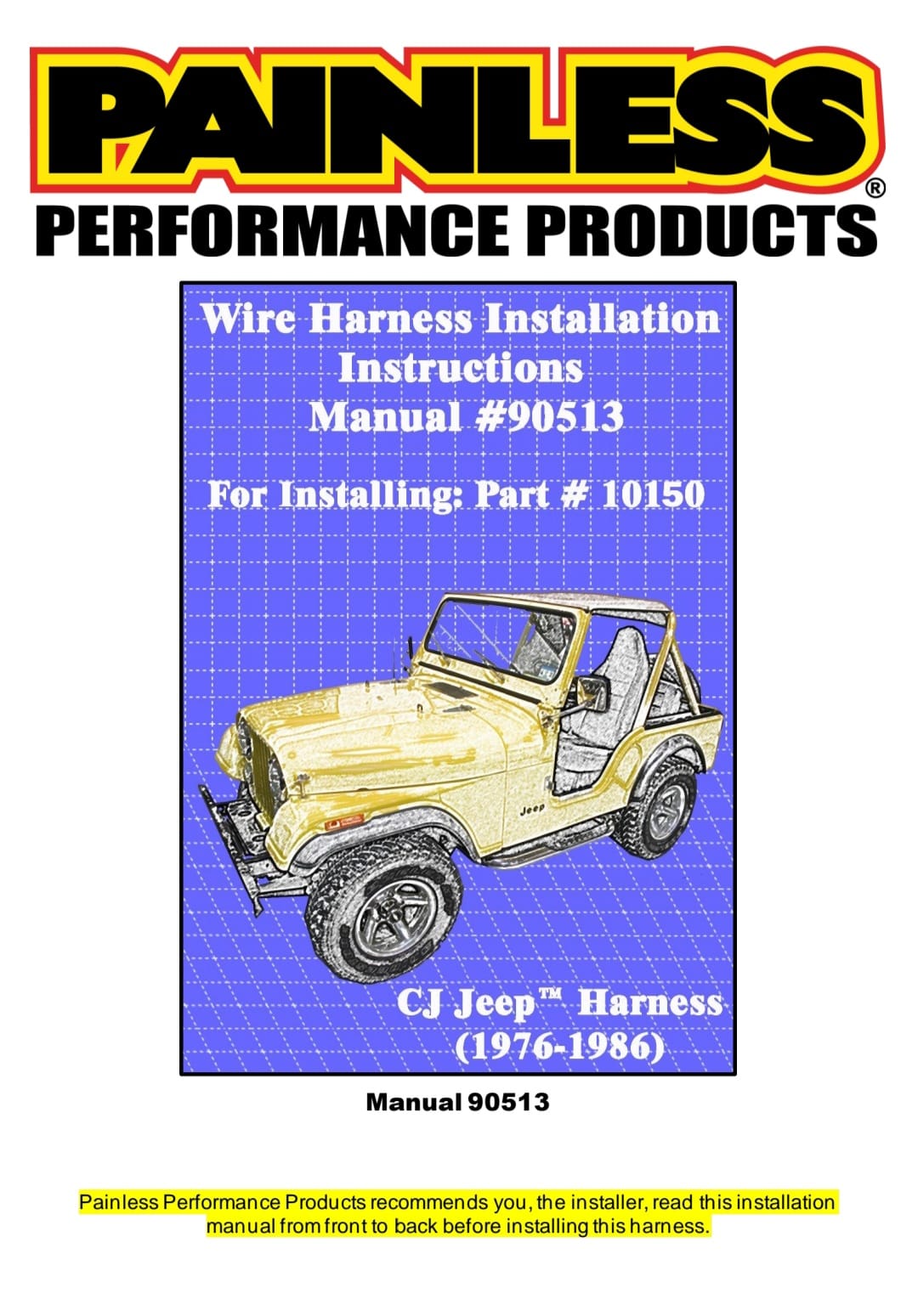 1986 Jeep CJ7 Color Wiring Diagram – 11x17 Two-Page Foldout From Prospero’s Garage