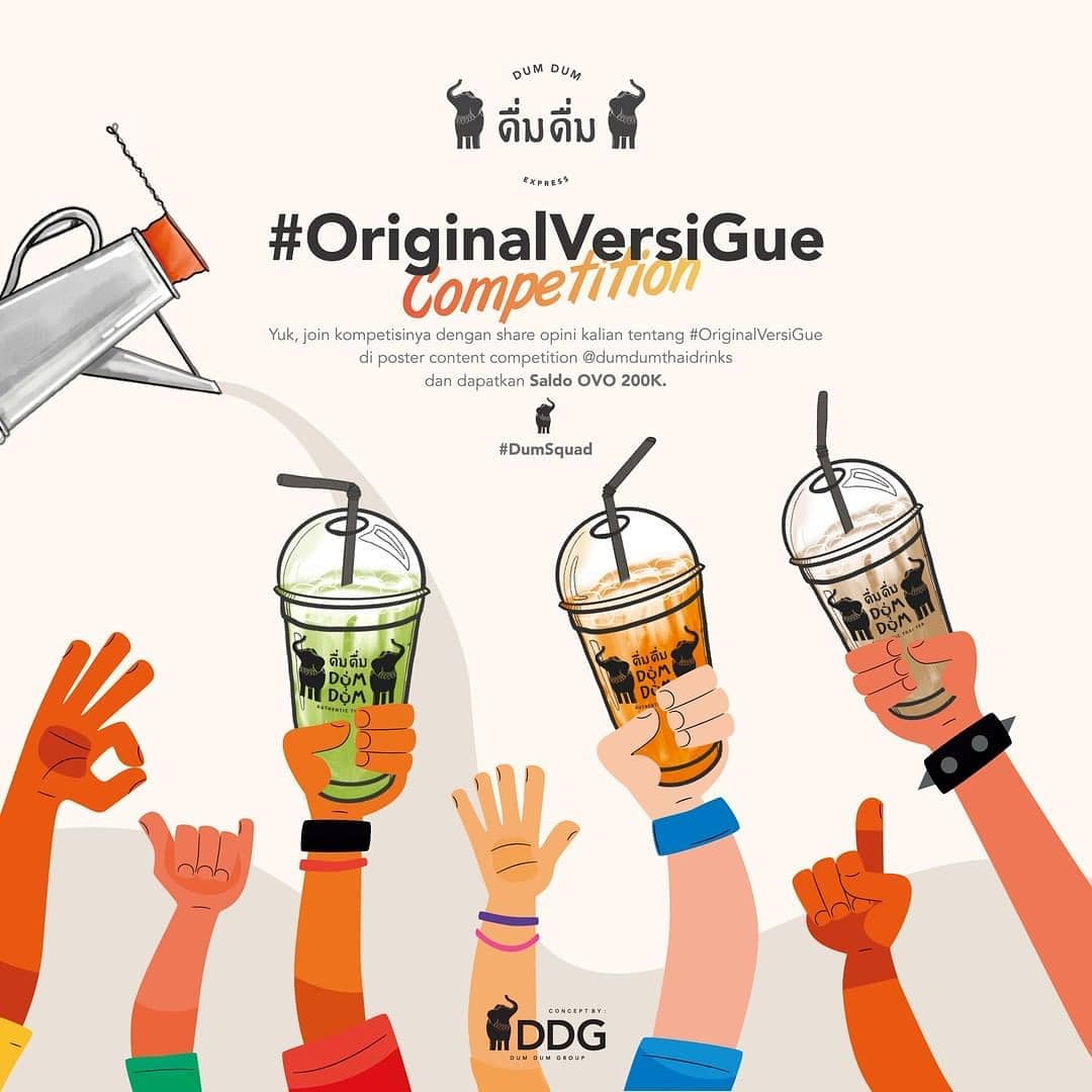 [#ORIGINALVERSIGUE... - Dum Dum Thai Drinks TerasKota