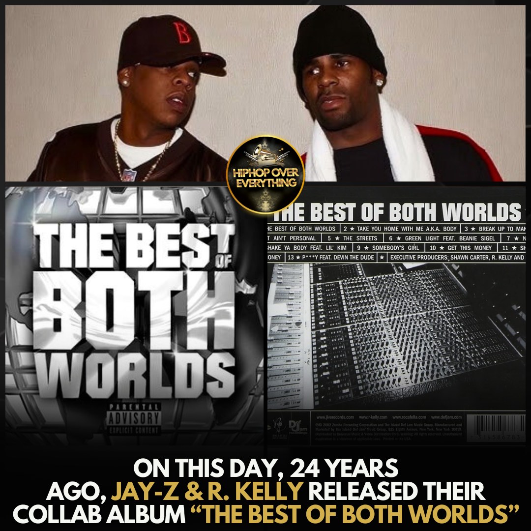 📲 On This Day, 24 Years Ago, #JayZ & #RKelly Released Their