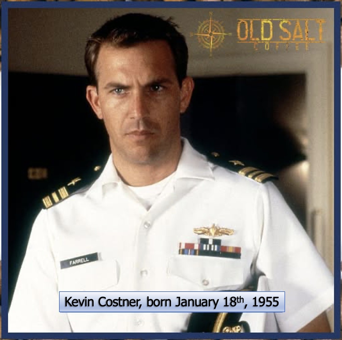 Old - On this date: January 18th, 1955. Actor Kevin Costner is born in ...
