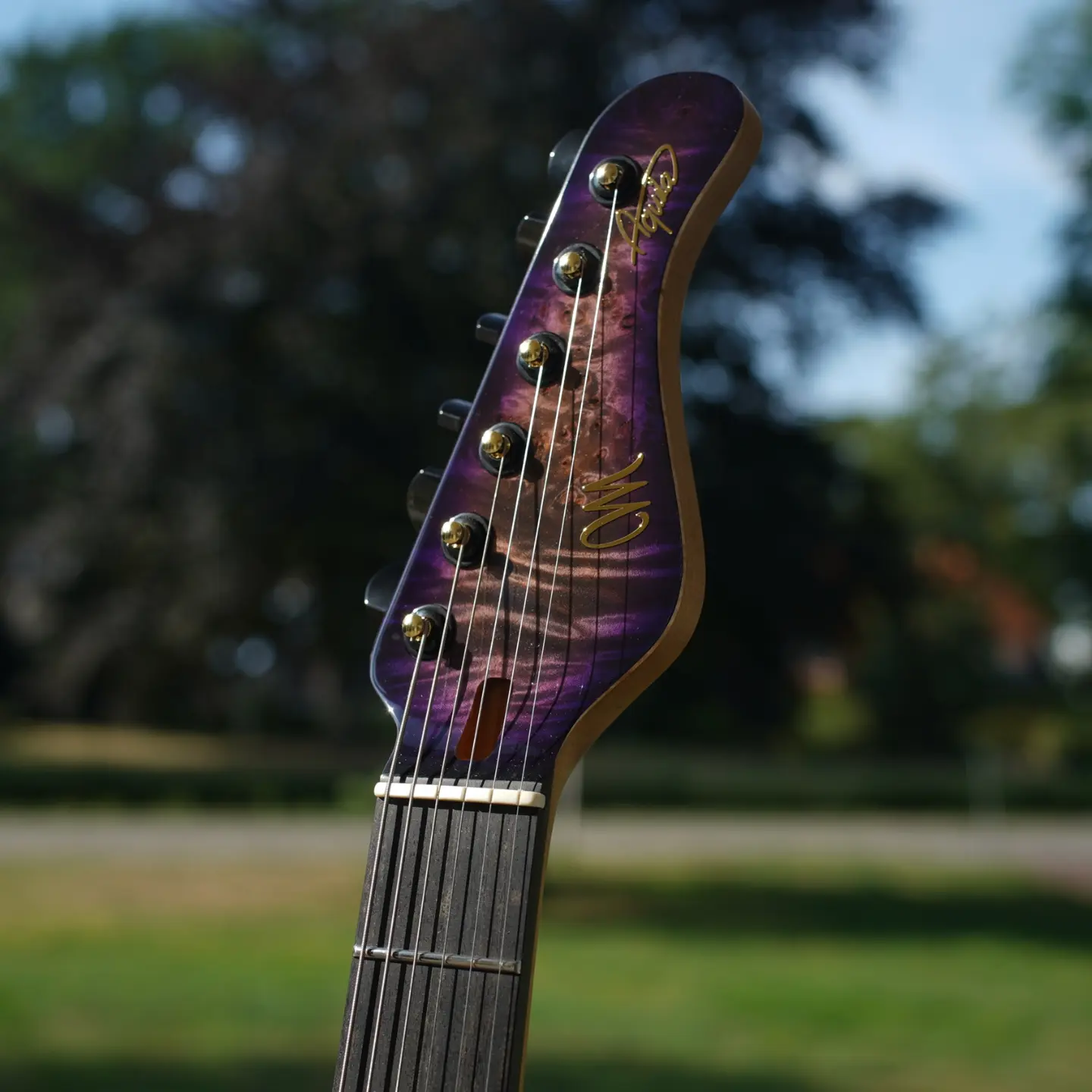 Mayones Regius 6 Custom Shop almost ready for shipping Figured Koa