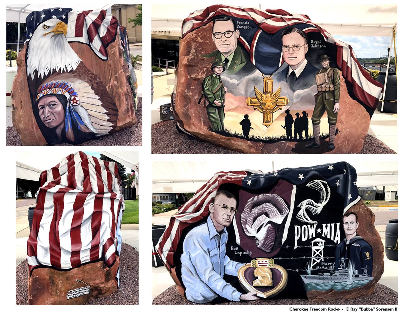 The Freedom - The Cherokee County Freedom Rock is complete and that ...