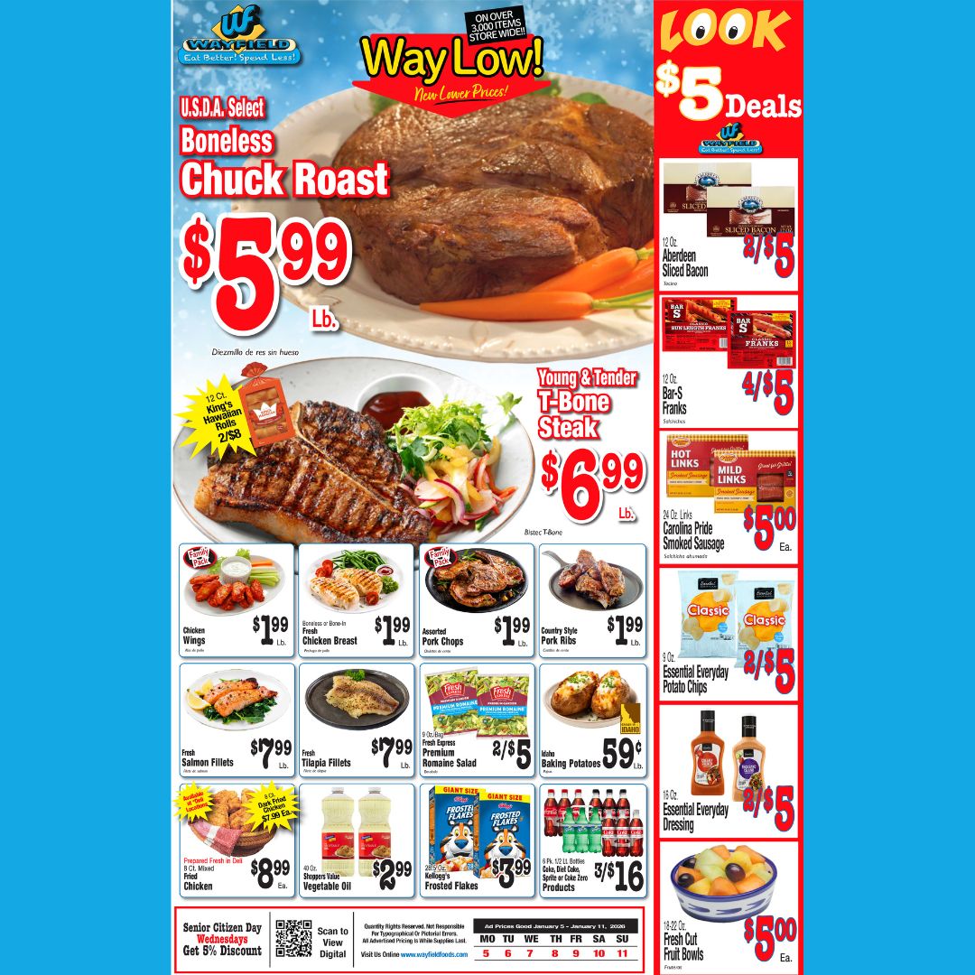 Wayfield - New weekly specials are here. 😊 Review the ad for fresh ...