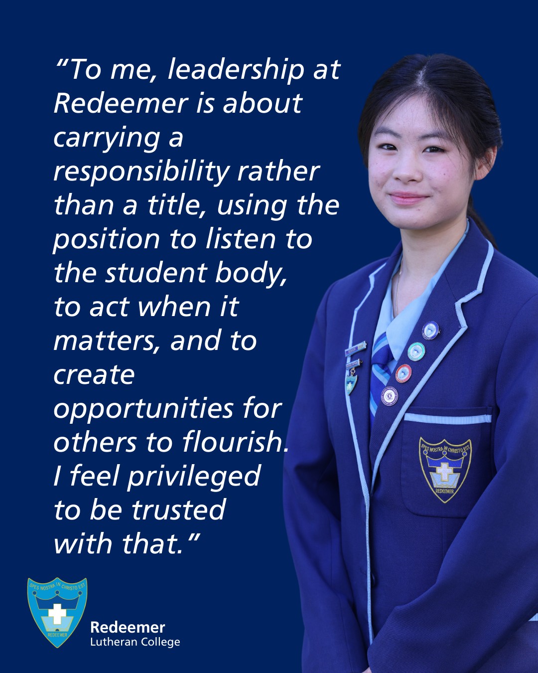 Redeemer Lutheran College... - Redeemer Lutheran College