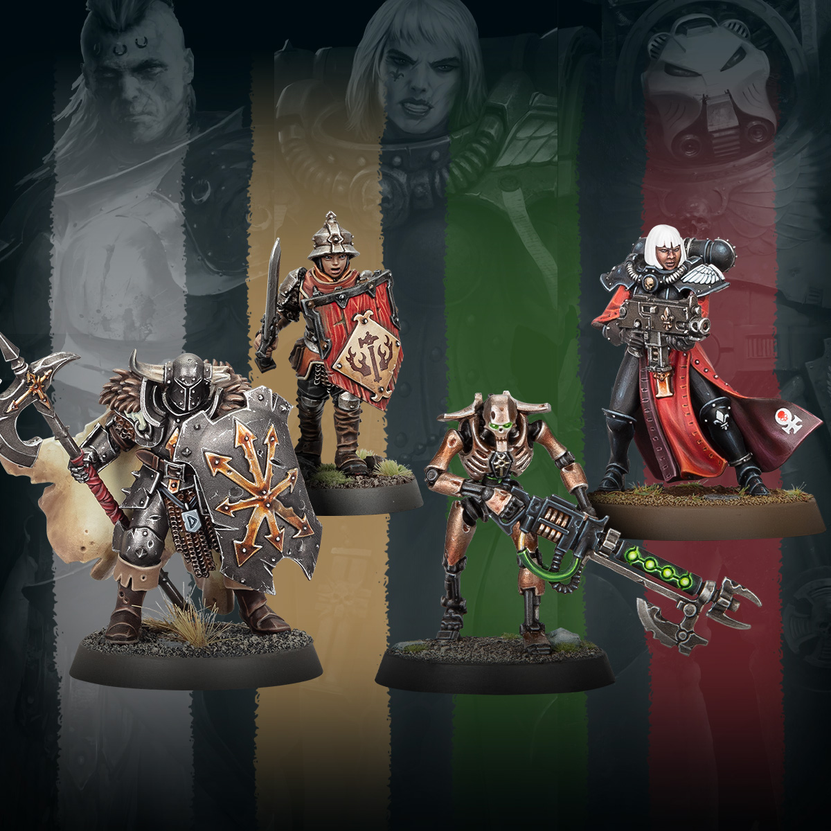 Try Something New and choose one of eight miniatures to build