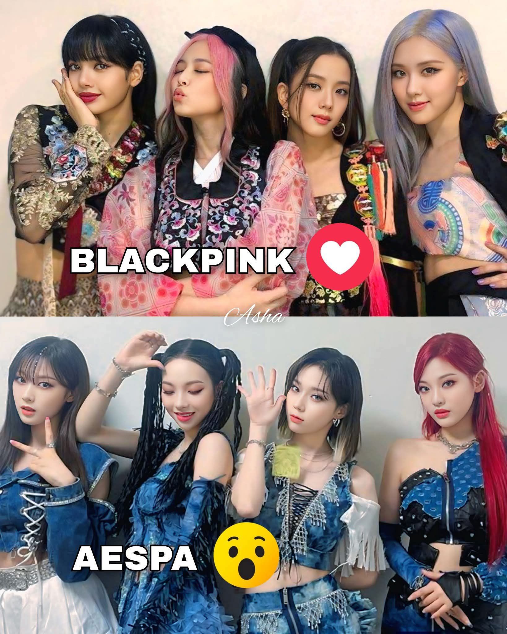 Blackpink or aespa? #Team_TFW BLACKPINK а AESPA
