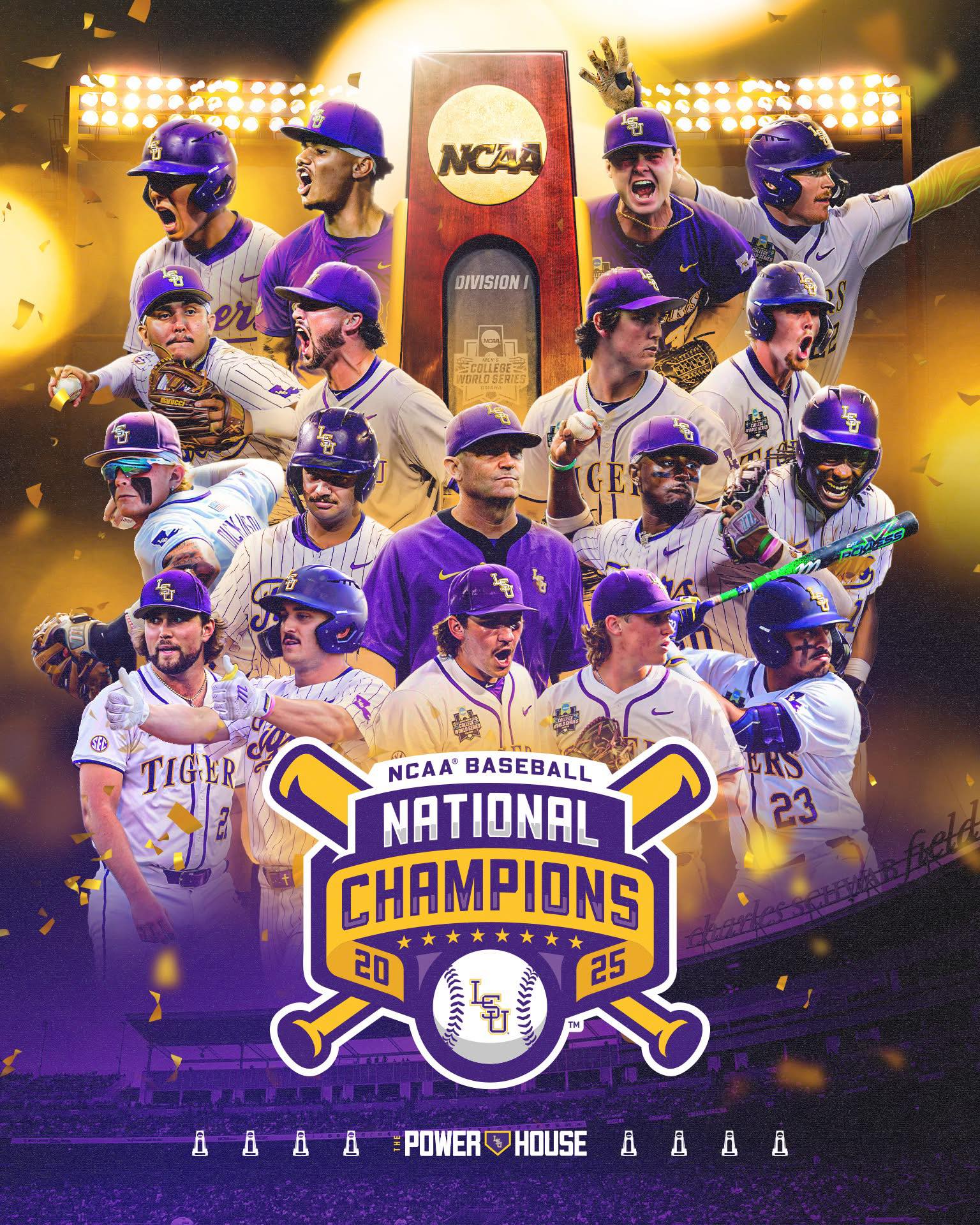 Jamarcus - The LSU Tigers are the 2025 College Baseball National ...
