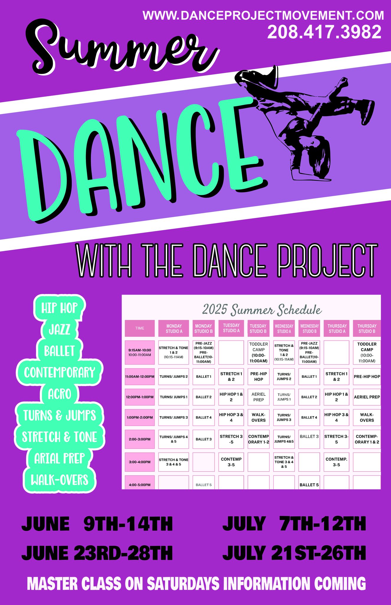 The Dance - Let's GO Summer Dance 2025! Join us for ONE week ON and ONE ...
