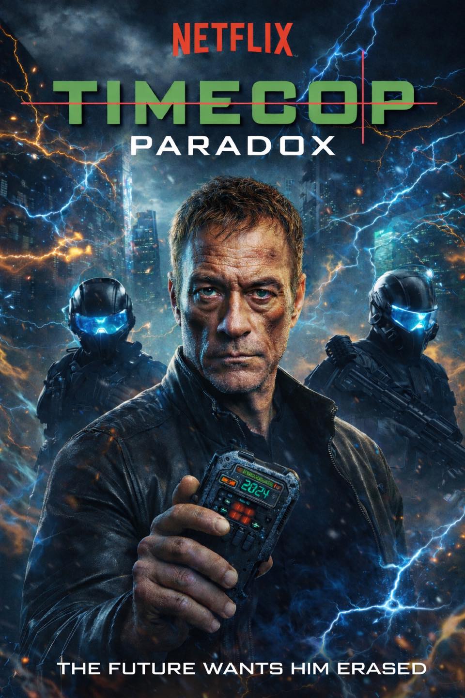 1 Coin Only - TIMECOP: PARADOX Coming Soon to Netflix #tv... | Facebook