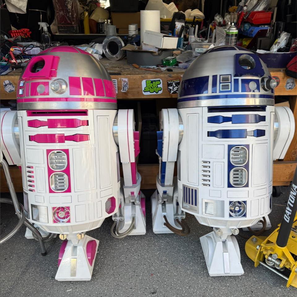 Tim Hebel's Droid Factory | # R2-D2 Data Panel and Charge Bay light ...