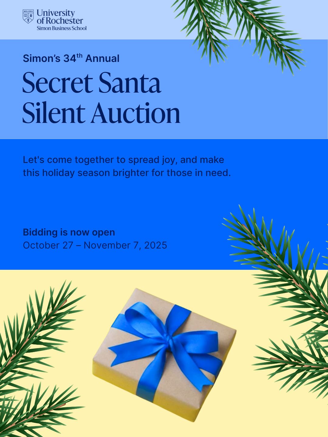 Simon - The 34th Annual Simon Secret Santa Silent Auction is live! 🎁 ...