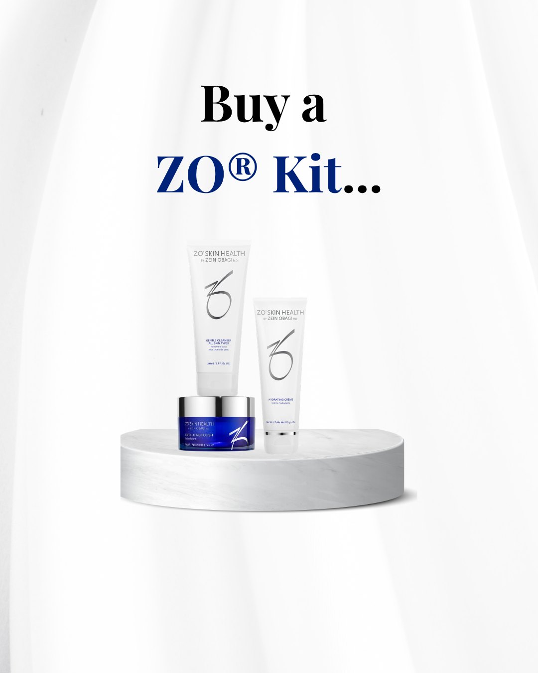 Get free travel-size firming serum with $200 ZO products purchase