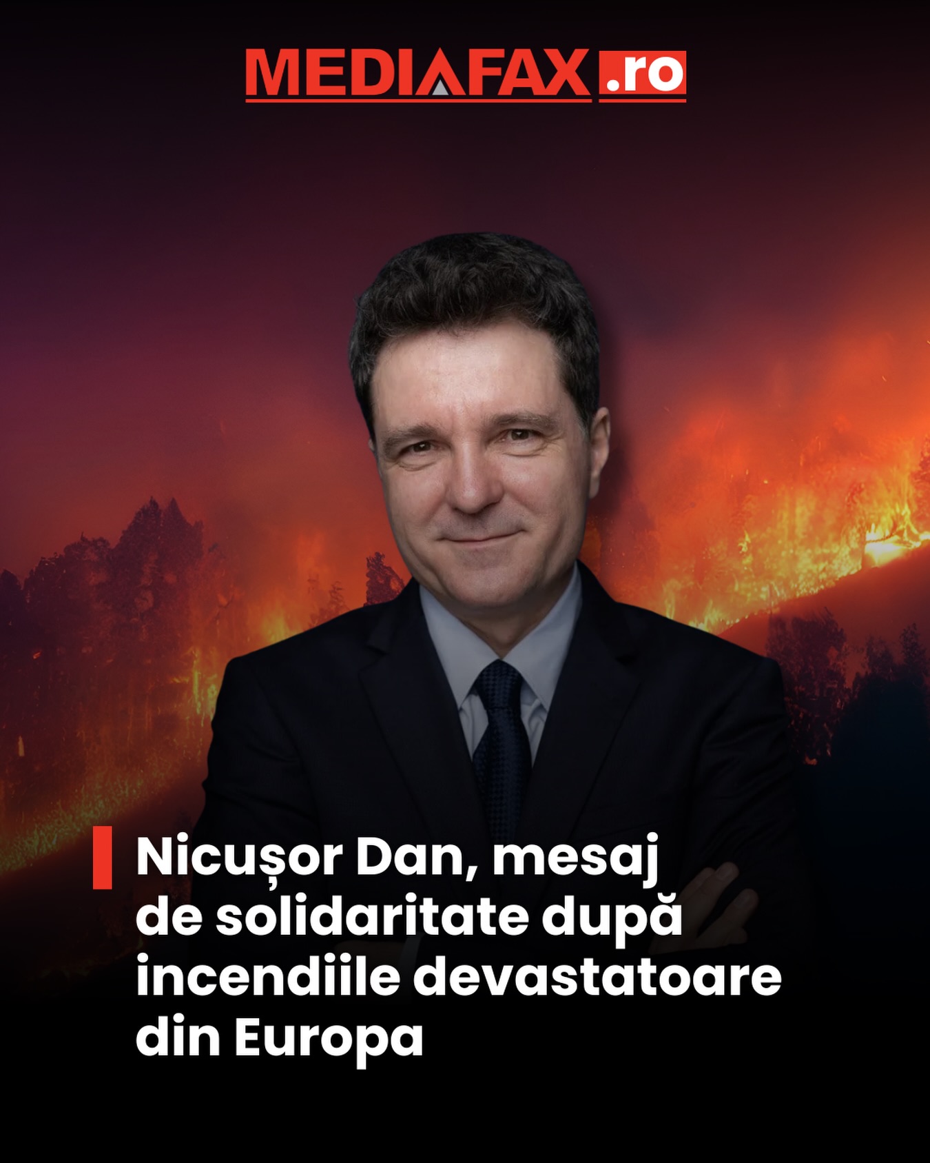 Romania is ready to help European partners in the fight against devastating wildfires