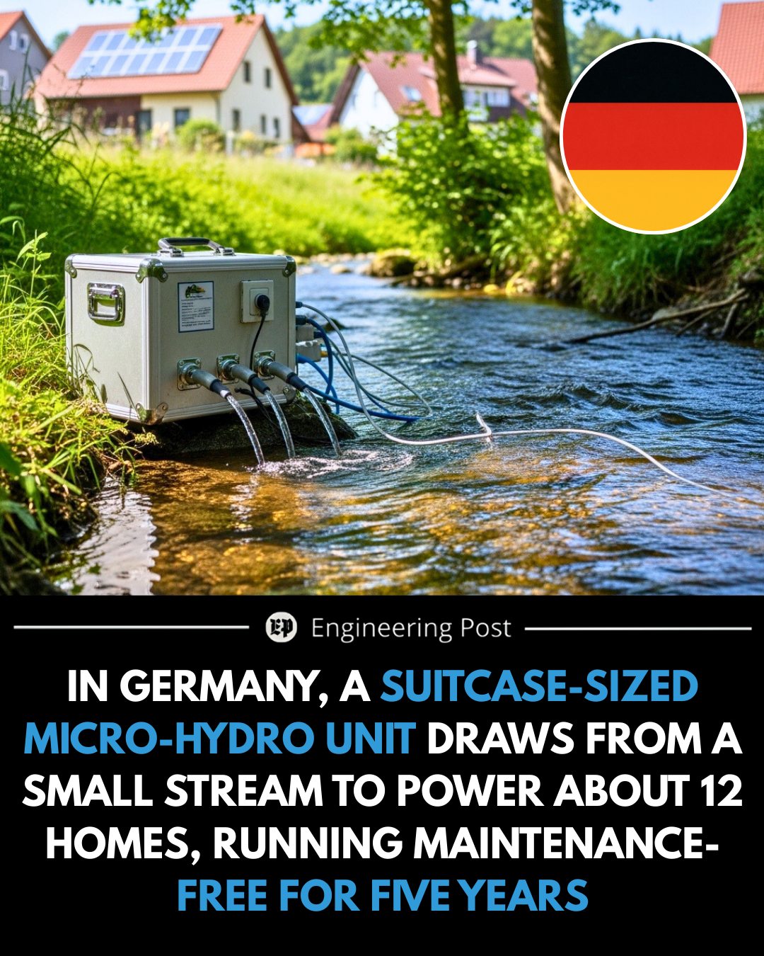 Engineering - IN GERMANY, A SUITCASE-SIZED HYDRO UNIT POWERS 12 HOMES ...