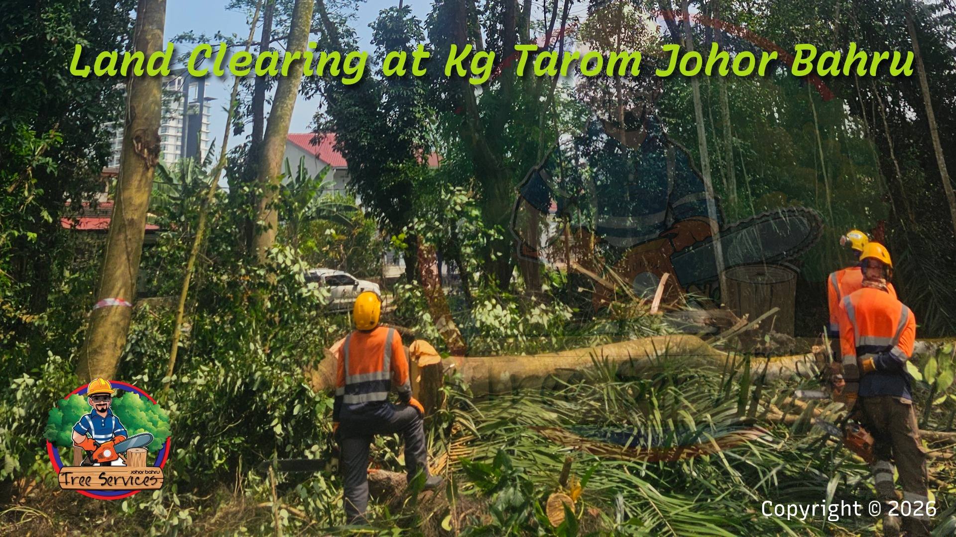 Perkhidmatan - Land clearing at Kg Tarom Johor bahru Perkhidmatan ...