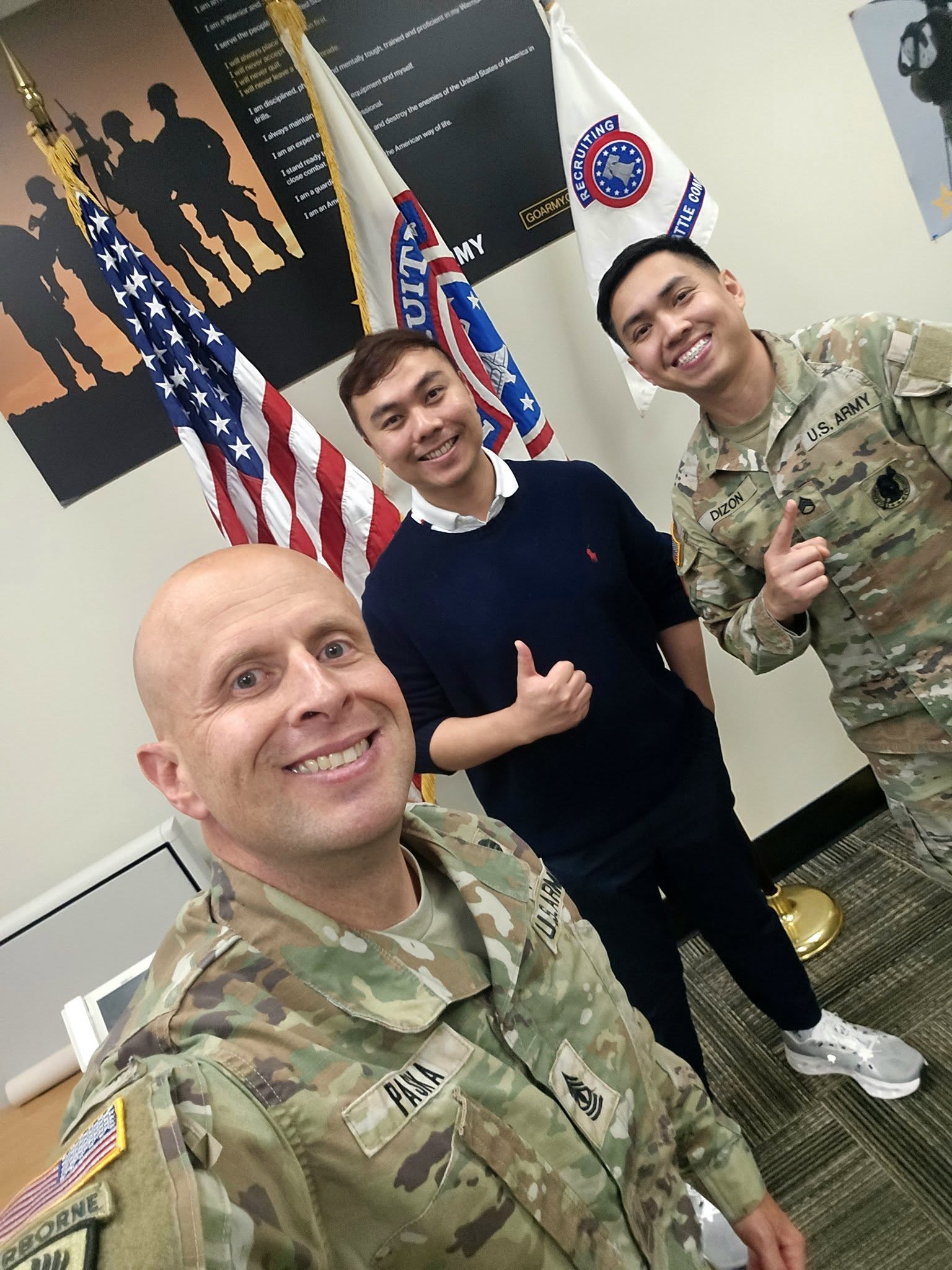 Welcome to the #USArmyReserve, Panai! Originally from Thailand 