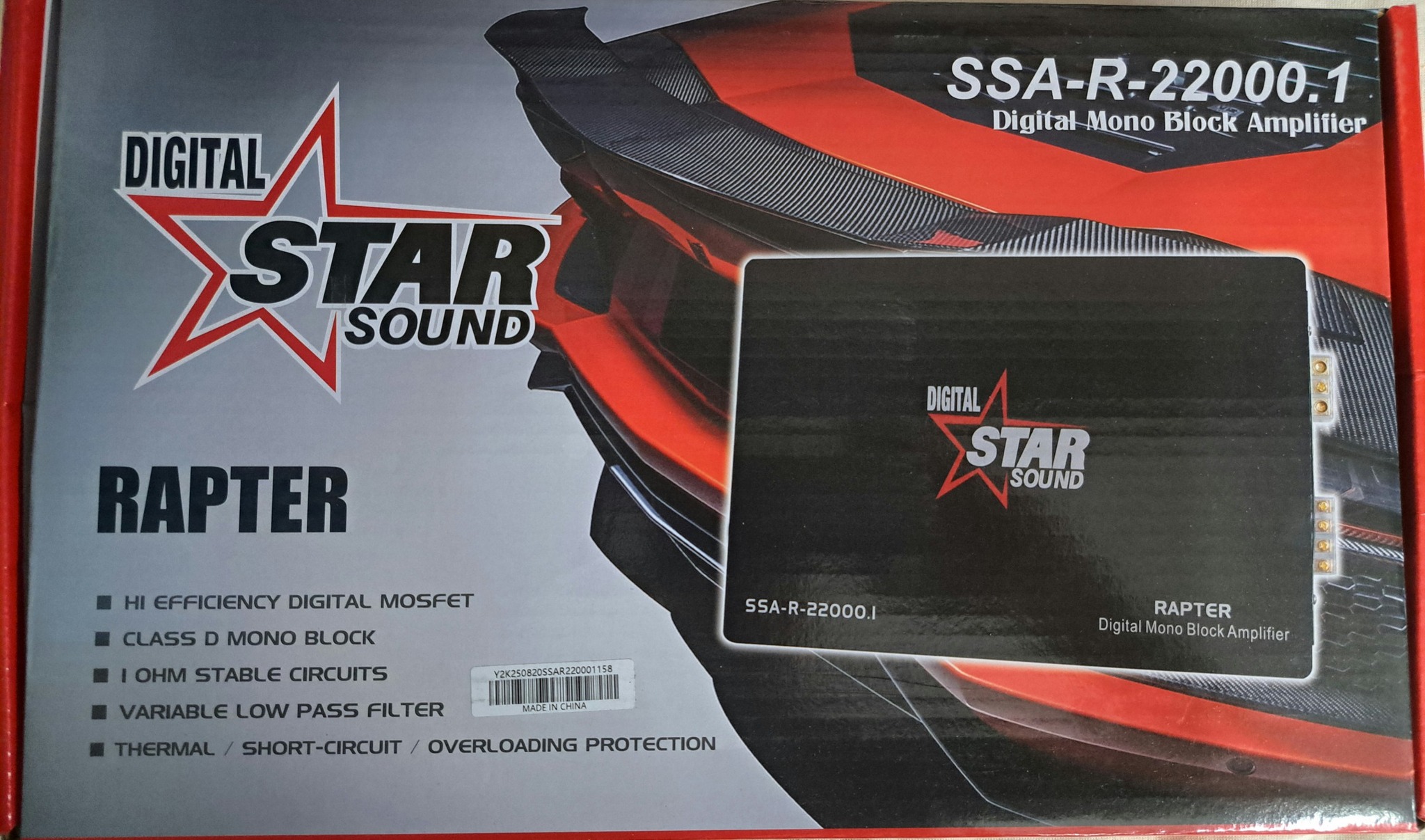 Big - Starsound 22000watt monoblock amp R 2200.00 each Special from 17 ...