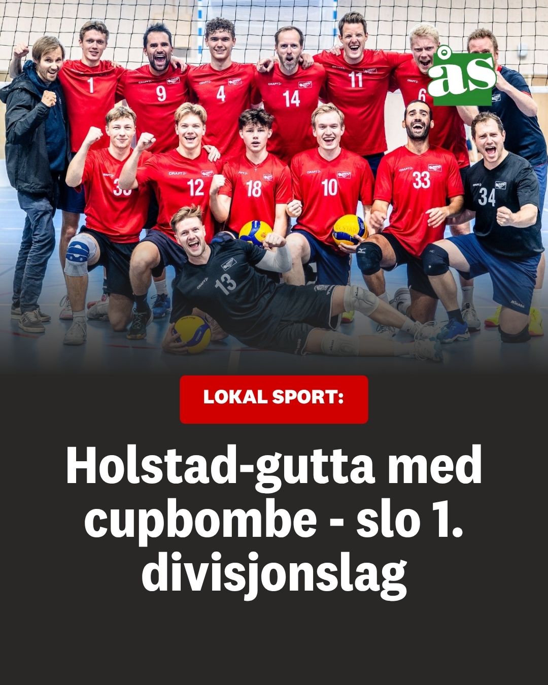Holstad Volley - For en kamp, for en gjeng, for et... | Facebook