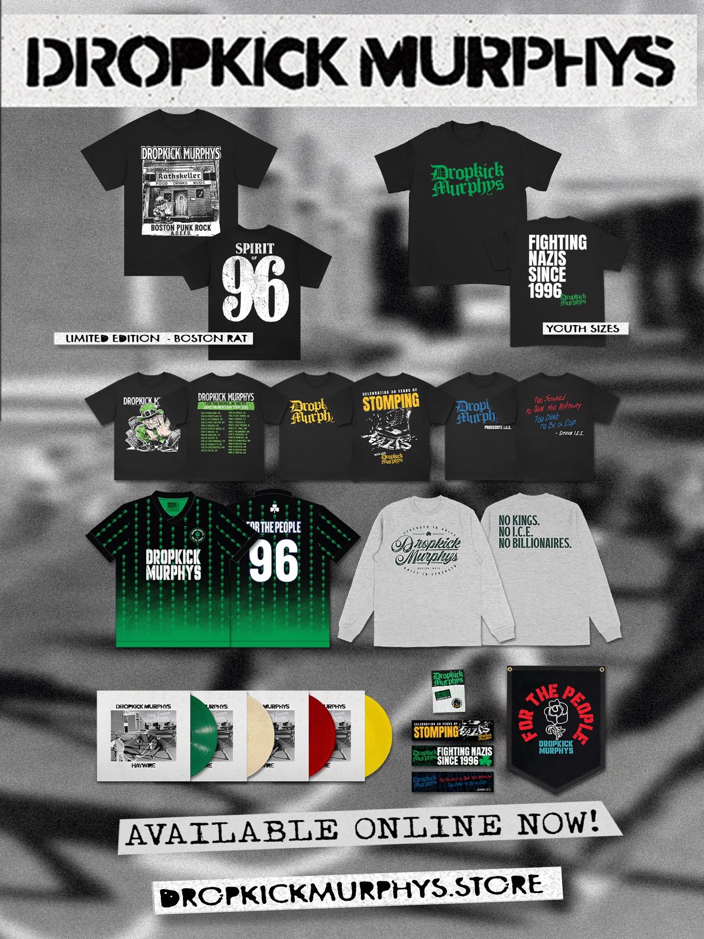 LISTEN UP !! NOW AVAILABLE in the DKM STORE: ☘️ ST. PATRICK'S