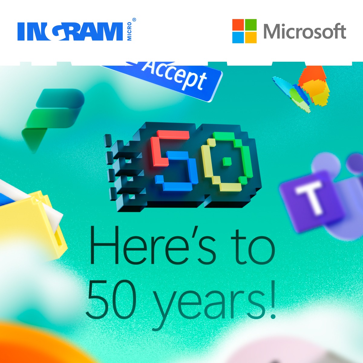 Ingram - 🎉 Microsoft cumple 50 años... ¡y en Ingram Micro España lo ...
