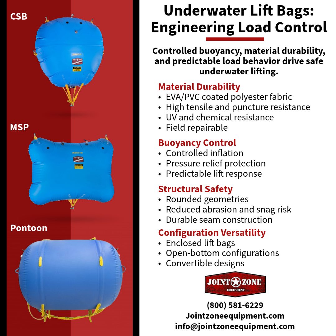 Safe underwater lifting depends on... - Joint Zone Equipment | Facebook